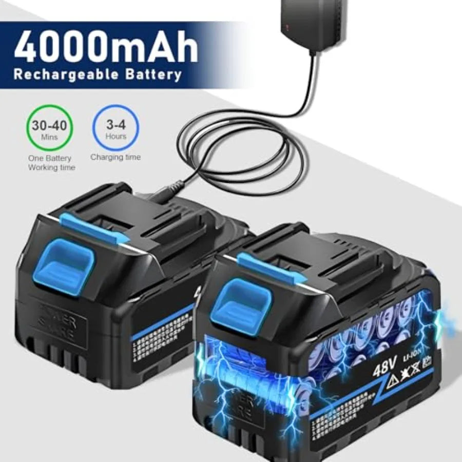 Cordless Pressure Washer 24000Mah Electric Power Washer with LCD Display 1200 PSI Portable Car Pressure Washer Handheld