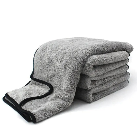 Microfiber Towel 75*35Cm Car Wash Cloth Auto Cleaning Door Window Care Thick Strong Water Absorption Dry Cloth for Car Detailing
