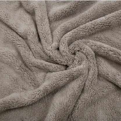 Microfiber Towel 75*35Cm Car Wash Cloth Auto Cleaning Door Window Care Thick Strong Water Absorption Dry Cloth for Car Detailing