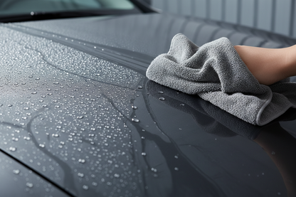 Mikrofaser Autotuch – Motorhaube trocknen